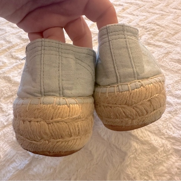 Soludos Light Chambray Embroidered Sunglasses and Bikini Espadrilles Size 9 - Picture 5 of 10